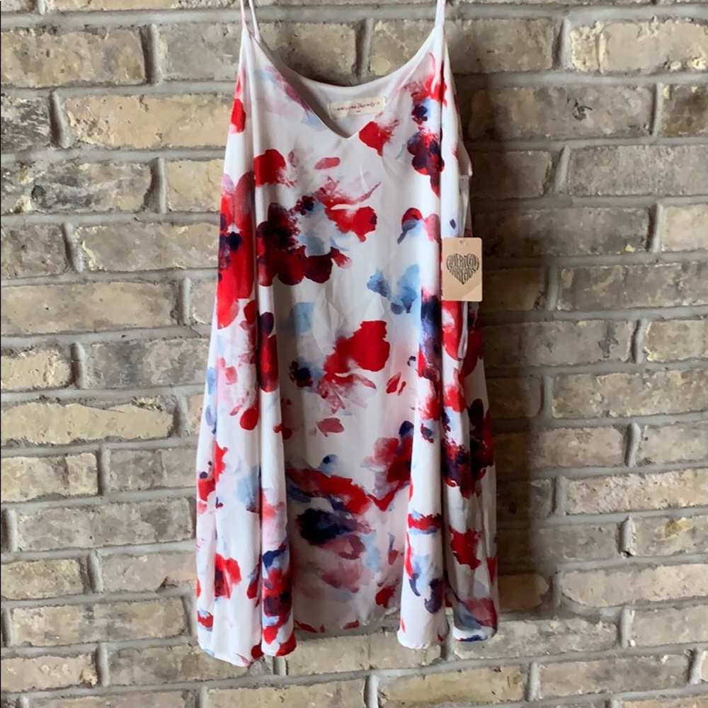 American Threads multi-colored dress